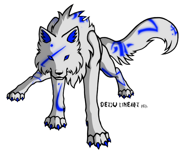 my wolf form